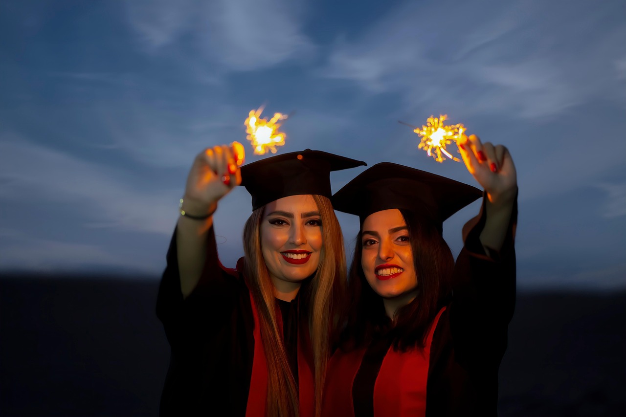 Students studying abroad
